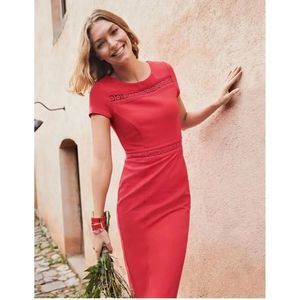 Boden Hera Ponte Knit Dress size 2R